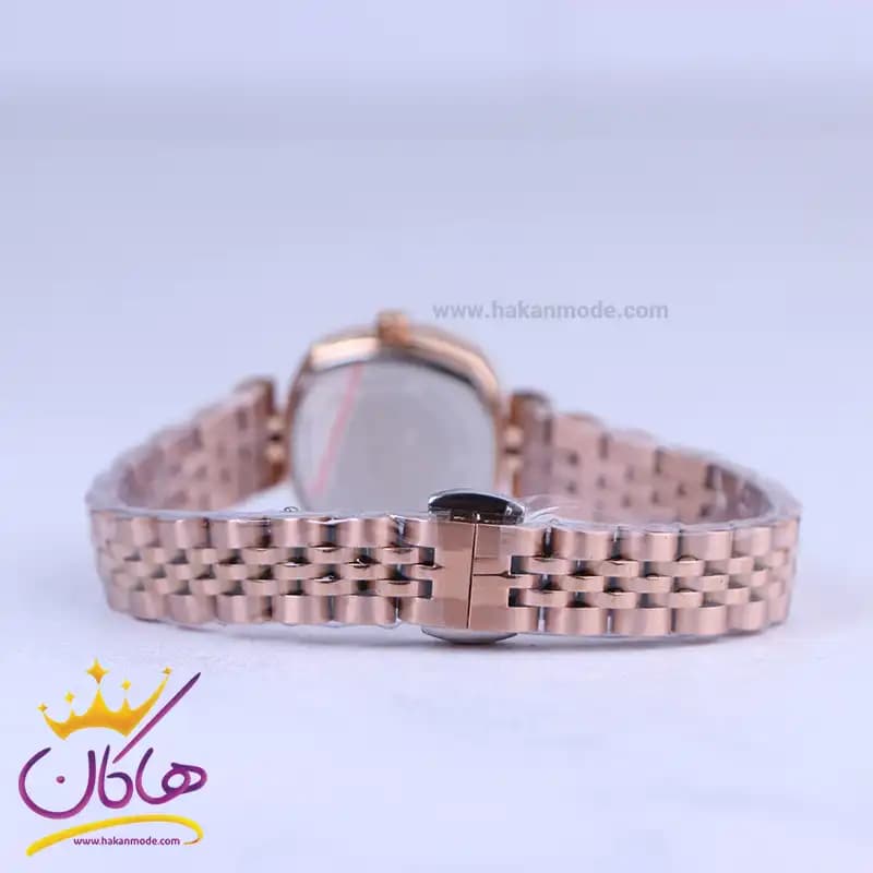 ساعت مچی الگانس زنانه استیل رزگلد قاب مربع ER 2200/6 — تصویر ۳
