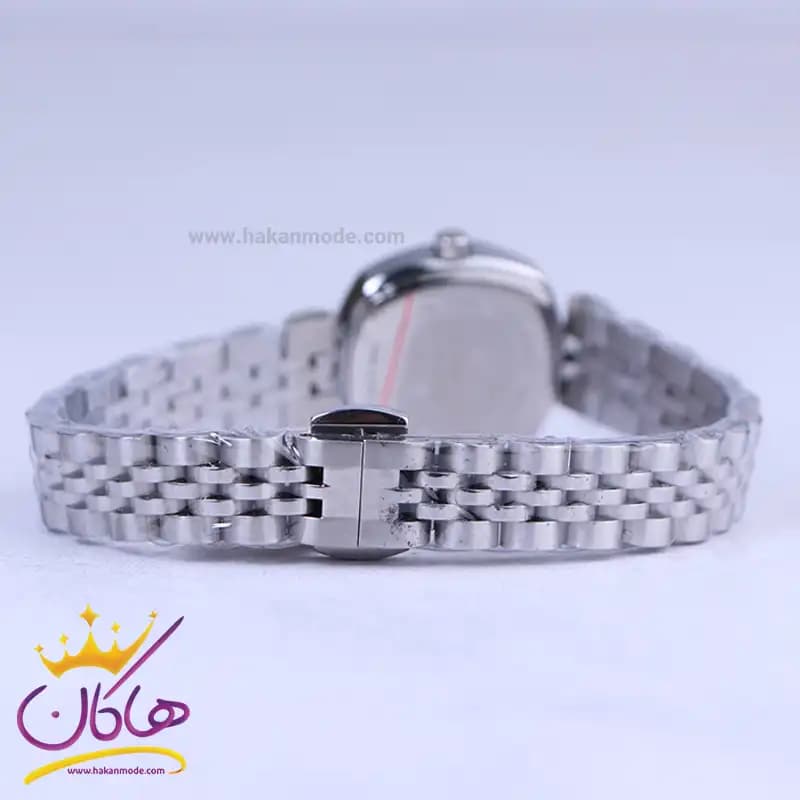 ساعت مچی الگانس زنانه استیل نقره ای صفحه آبی ER 2200/9 — تصویر ۳