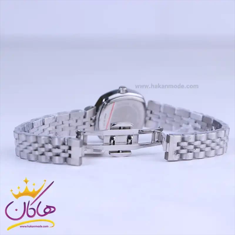ساعت مچی الگانس زنانه استیل نقره ای صفحه آبی ER 2200/9 — تصویر ۲