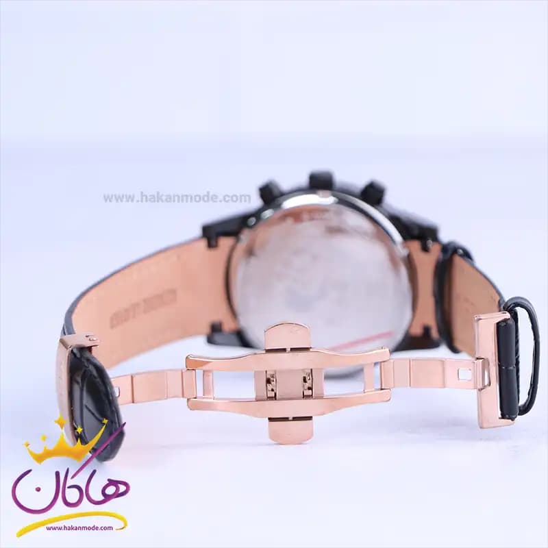 ساعت مچی سیتیزن مردانه بند چرم مشکی کرنوگراف G9234/1 — تصویر ۲