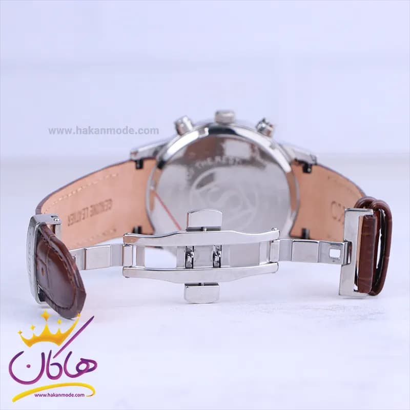 ساعت مچی سیکو مردانه بند چرم قهوه ای کرنوگراف G9233/5 — تصویر ۲