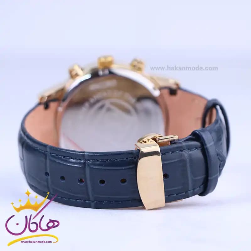 ساعت مچی سیکو مردانه بند چرم سورمه ای کرنوگراف G9233/13 — تصویر ۳