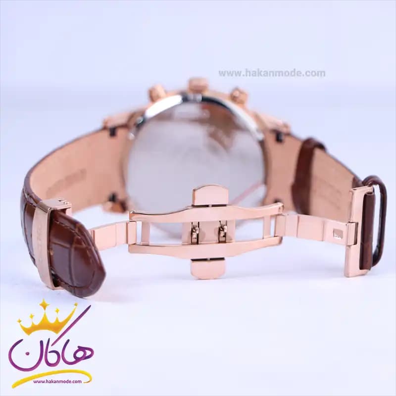 ساعت مچی سیکو مردانه بند چرم قهوه ای کرنوگراف G9233/11 — تصویر ۲