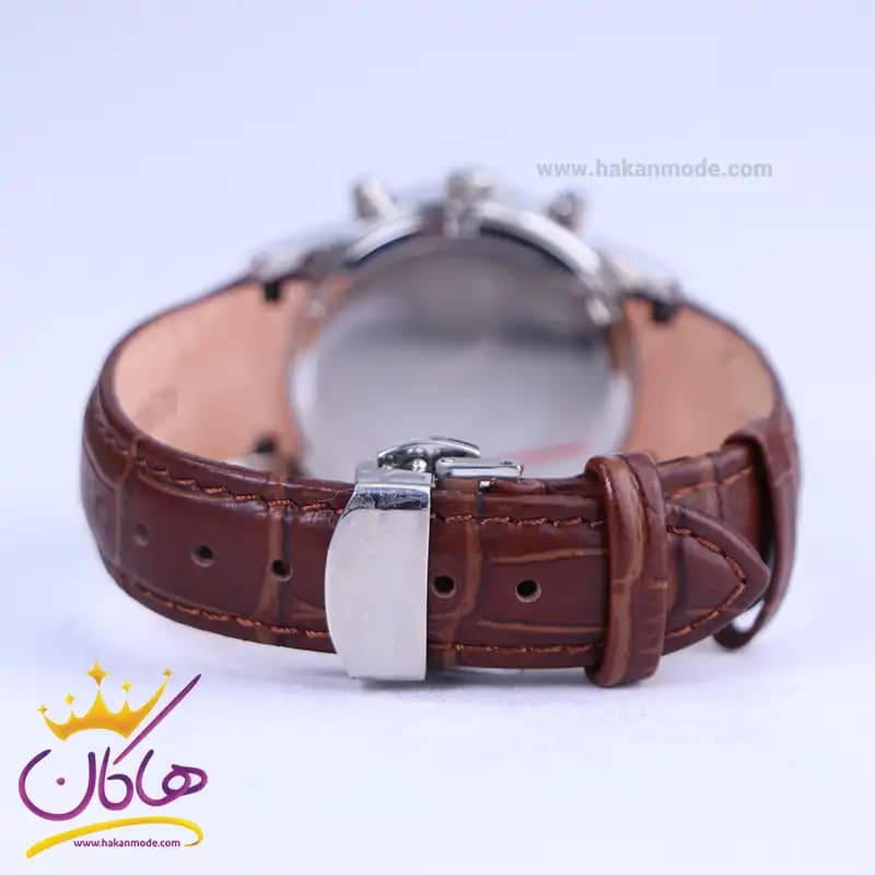ساعت مچی سیکو زنانه بند چرم قهوه ای کرنوگراف L8117/4 — تصویر ۳