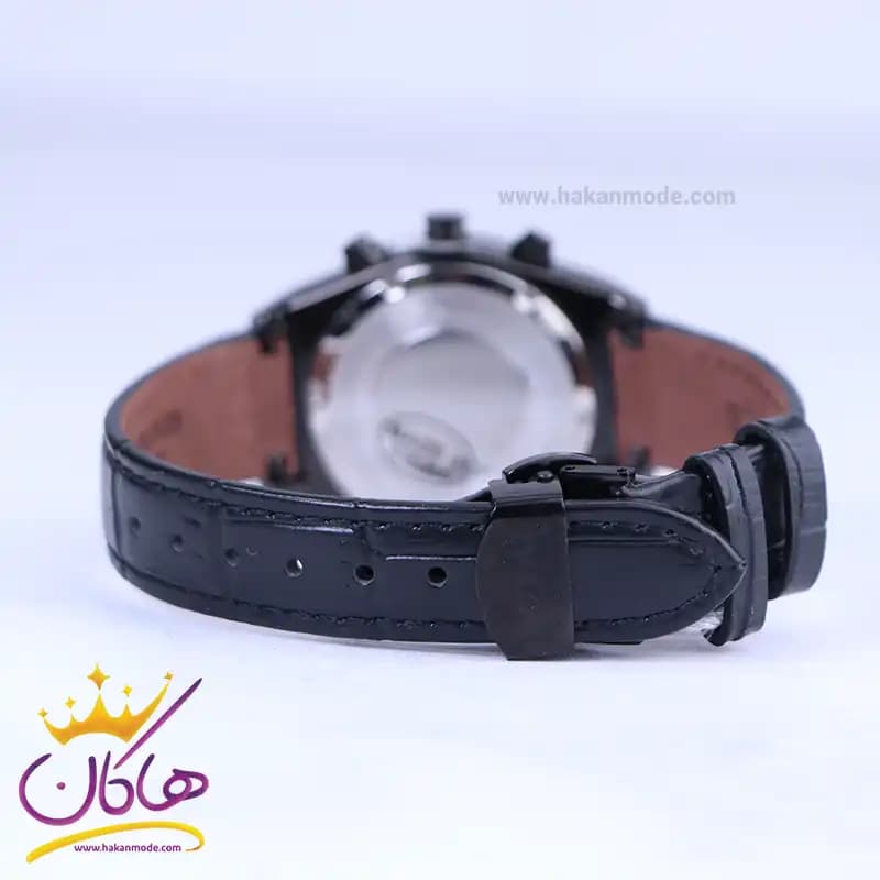 ساعت مچی عقربه ای الگانس زنانه بند چرم مشکی ER2128/4 — تصویر ۳
