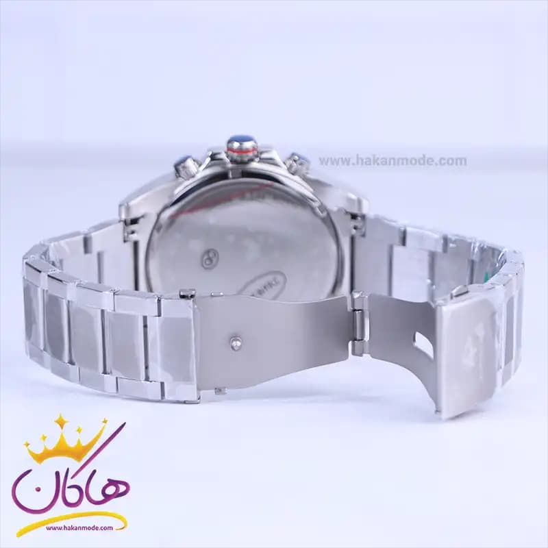 ساعت مچی جی جی پولو مردانه فلزی صفحه مشکی JPC.10232233FM.01 — تصویر ۳