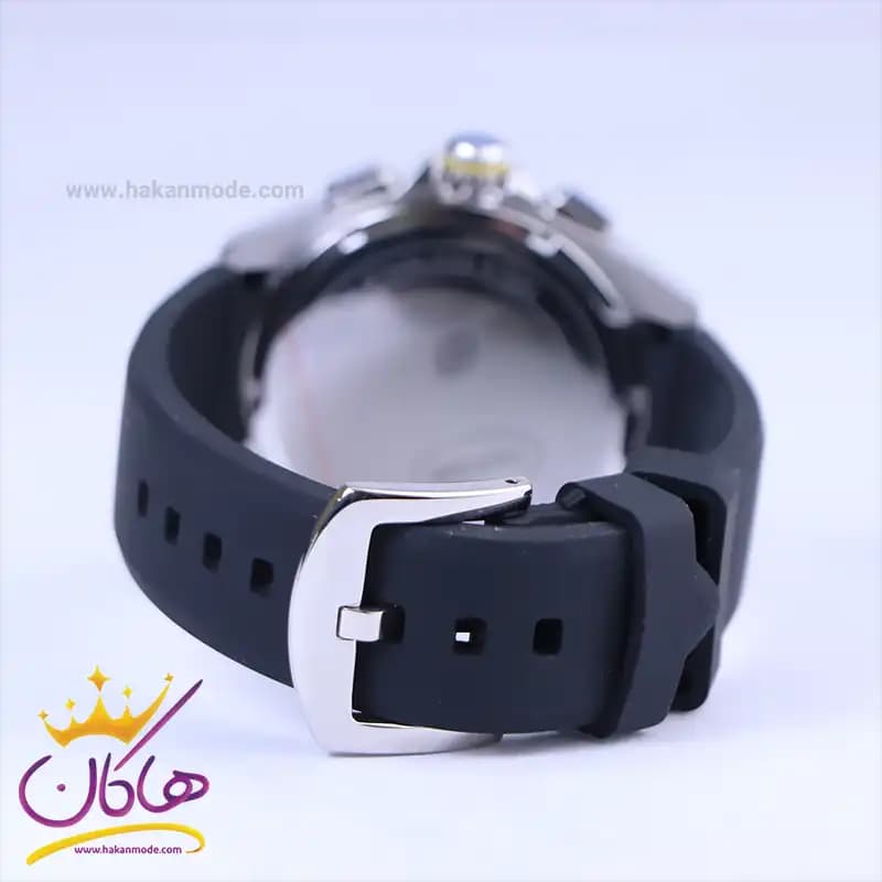 ساعت مچی جی جی پولو مردانه بند رابر مشکی JPC.S04238R1 — تصویر ۲