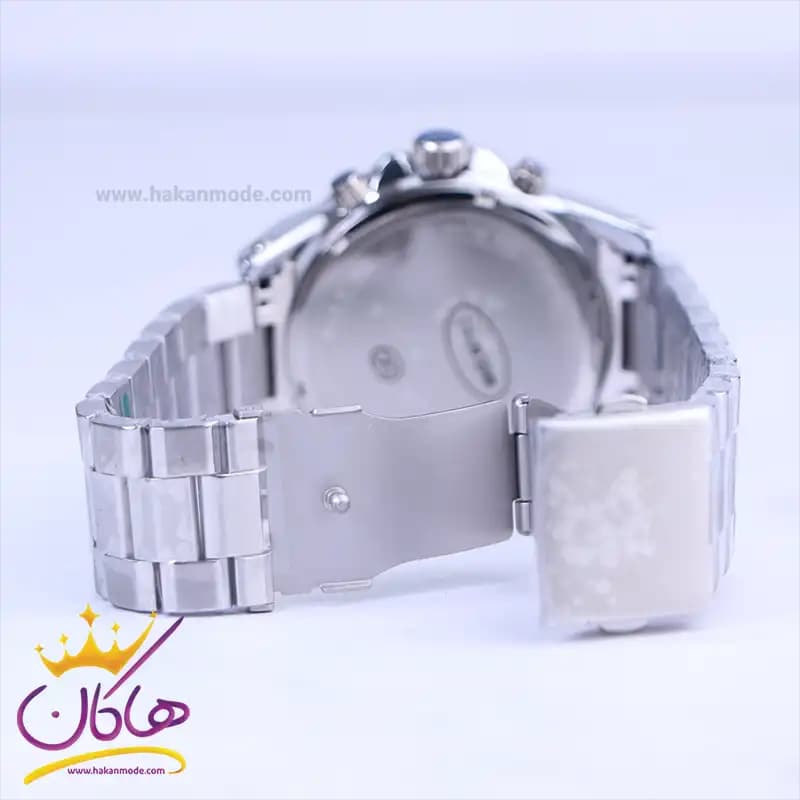 ساعت جی جی پولو مردانه فلزی صفحه سورمه ای فول تایم JPC.1145D2 — تصویر ۳