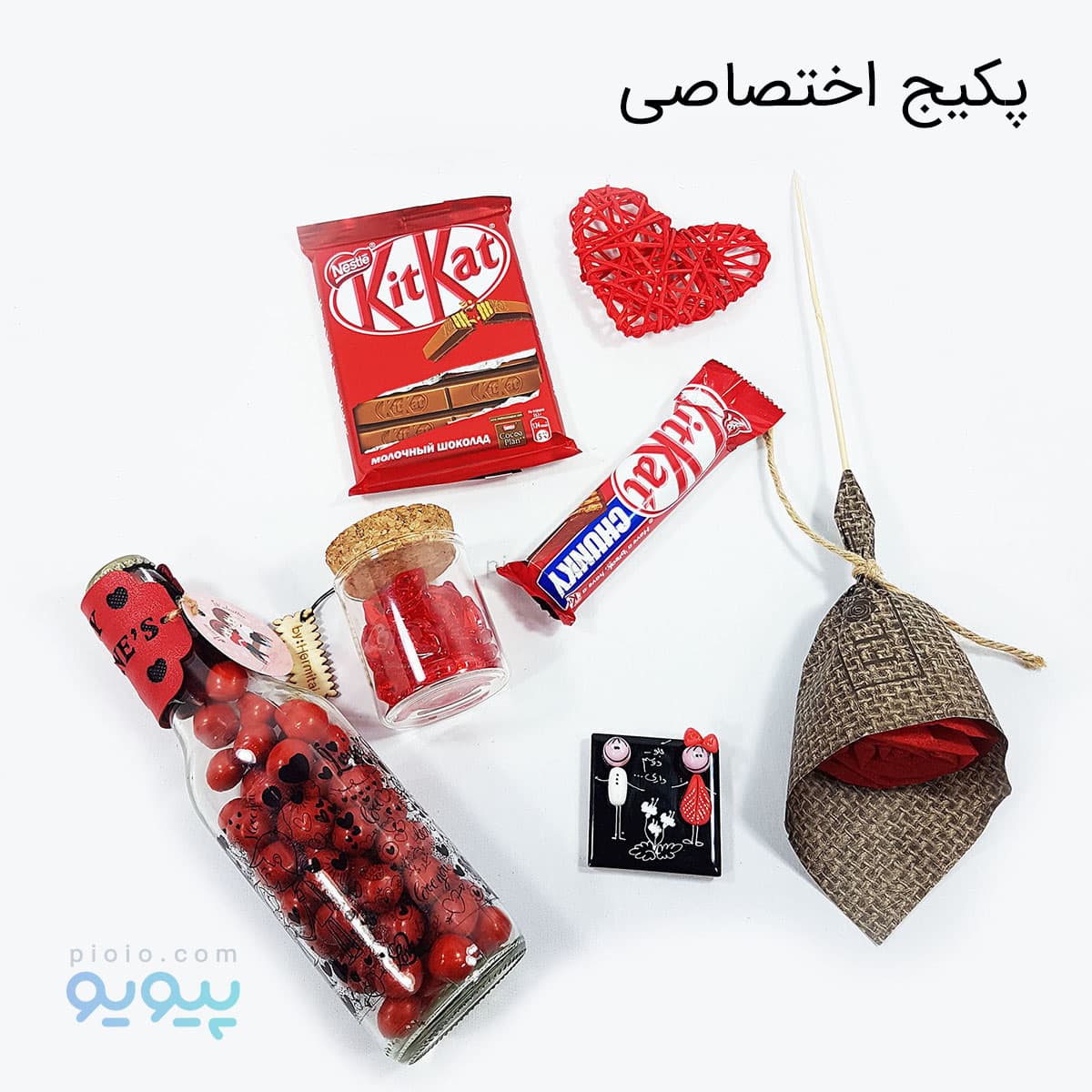کادو ولنتاین دخترانه با عروسک خرگوش جلی کت — تصویر ۷