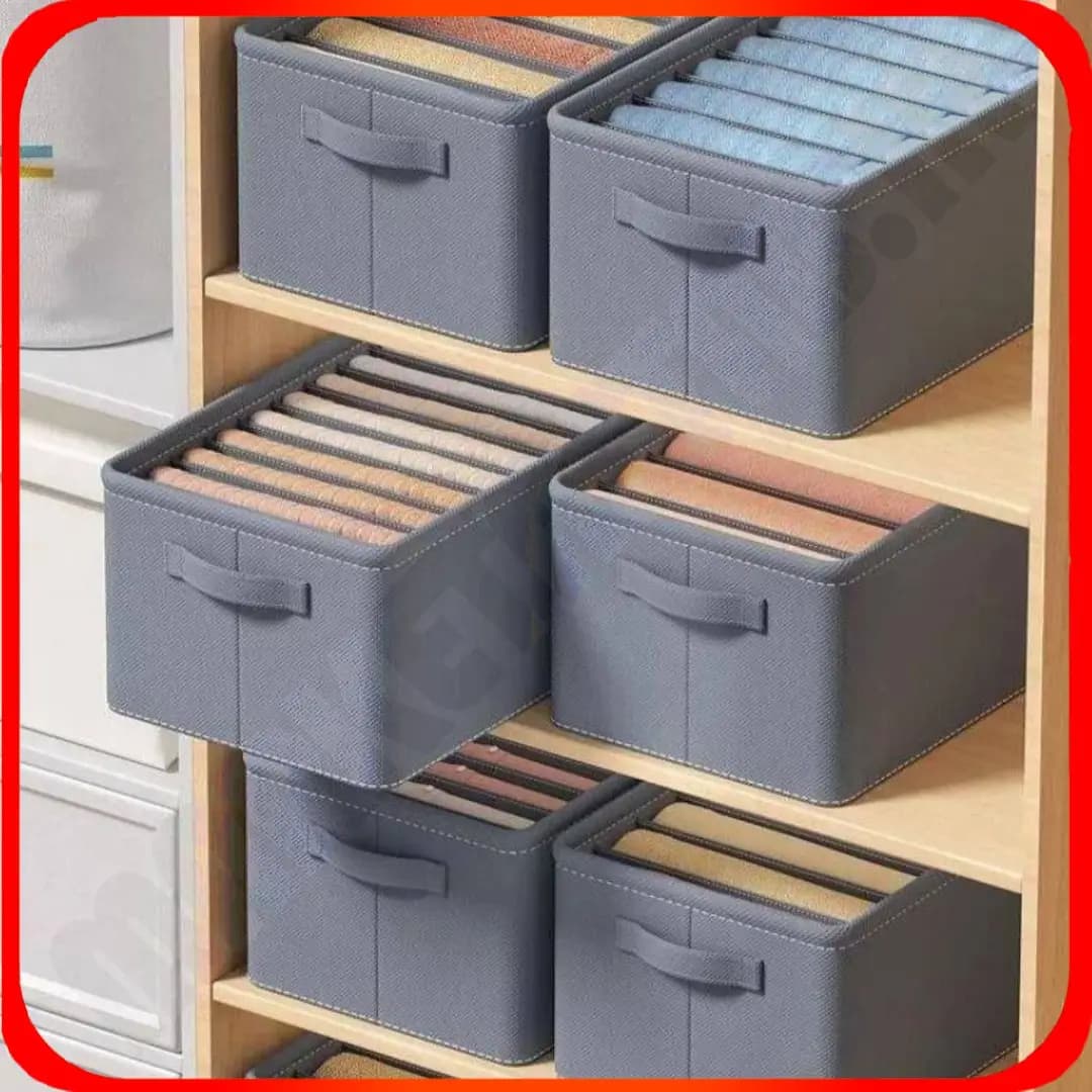 باکس لباس ۶ خانه پارچه‌ای — تصویر ۳