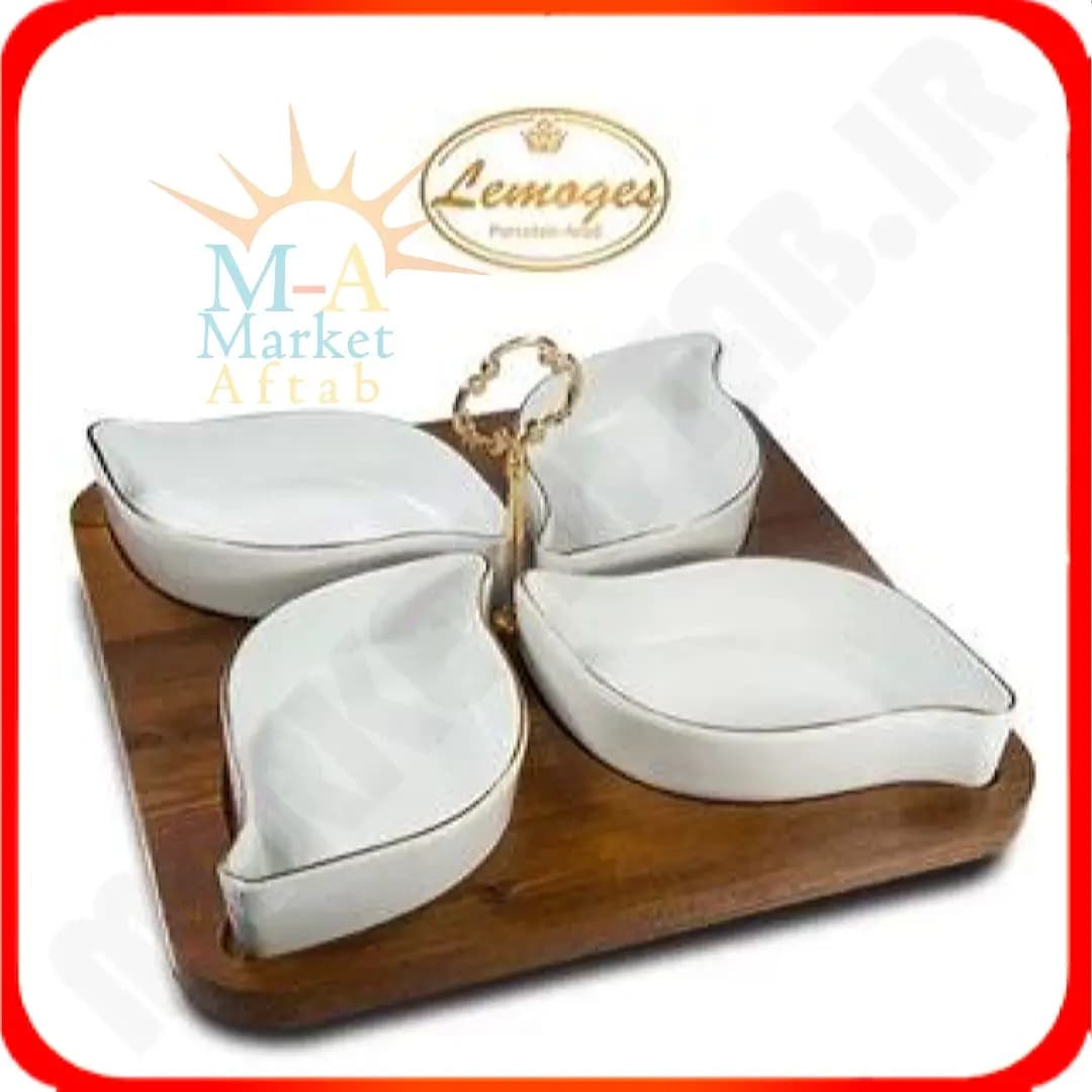 اردوخوری رویال ۴ خانه سرامیکی لیمون مدل مربع