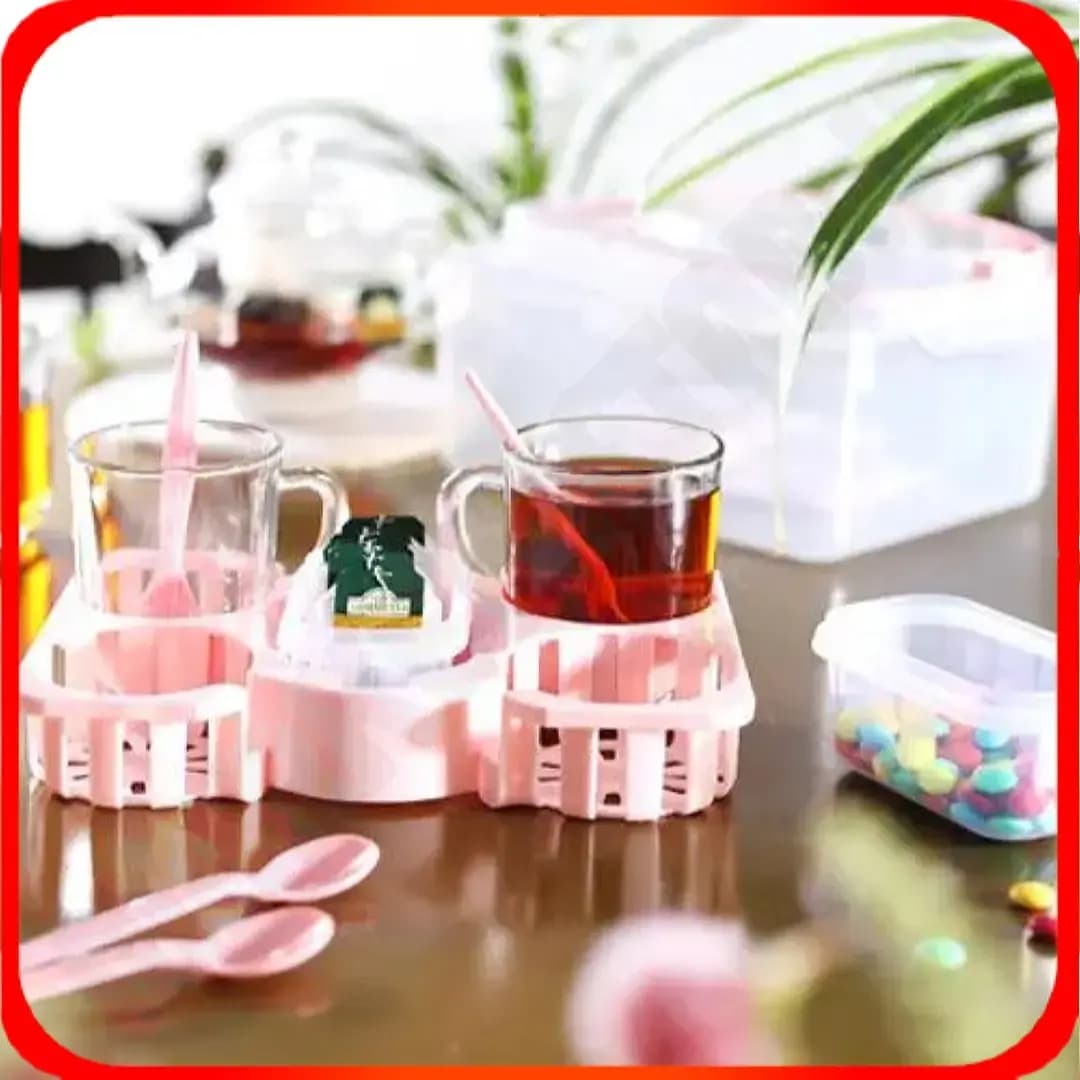 سرویس چای خوری ۴ نفره دلنار هوم کت — تصویر ۶