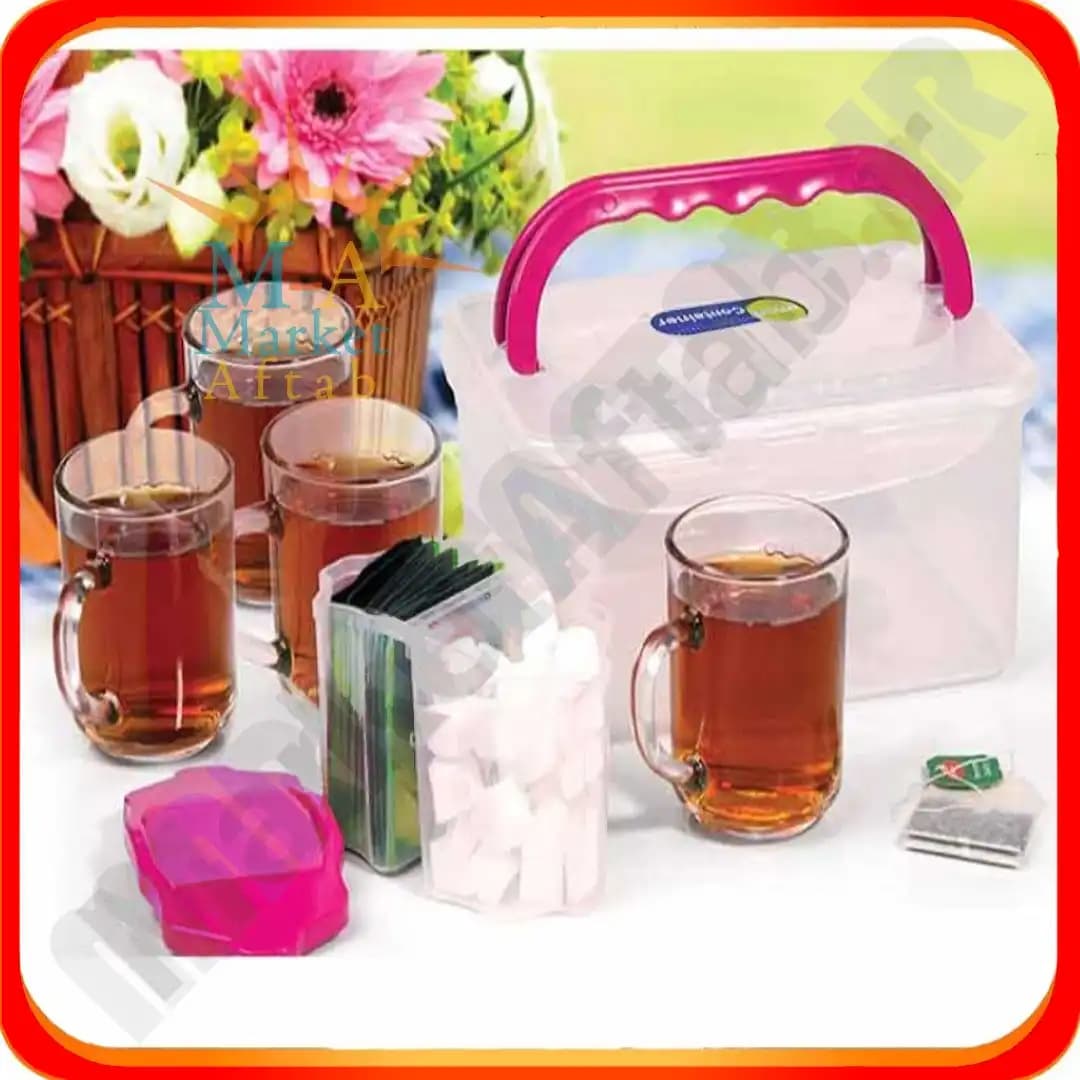 سرویس چای‌خوری ۴ نفره لیمون — تصویر ۲