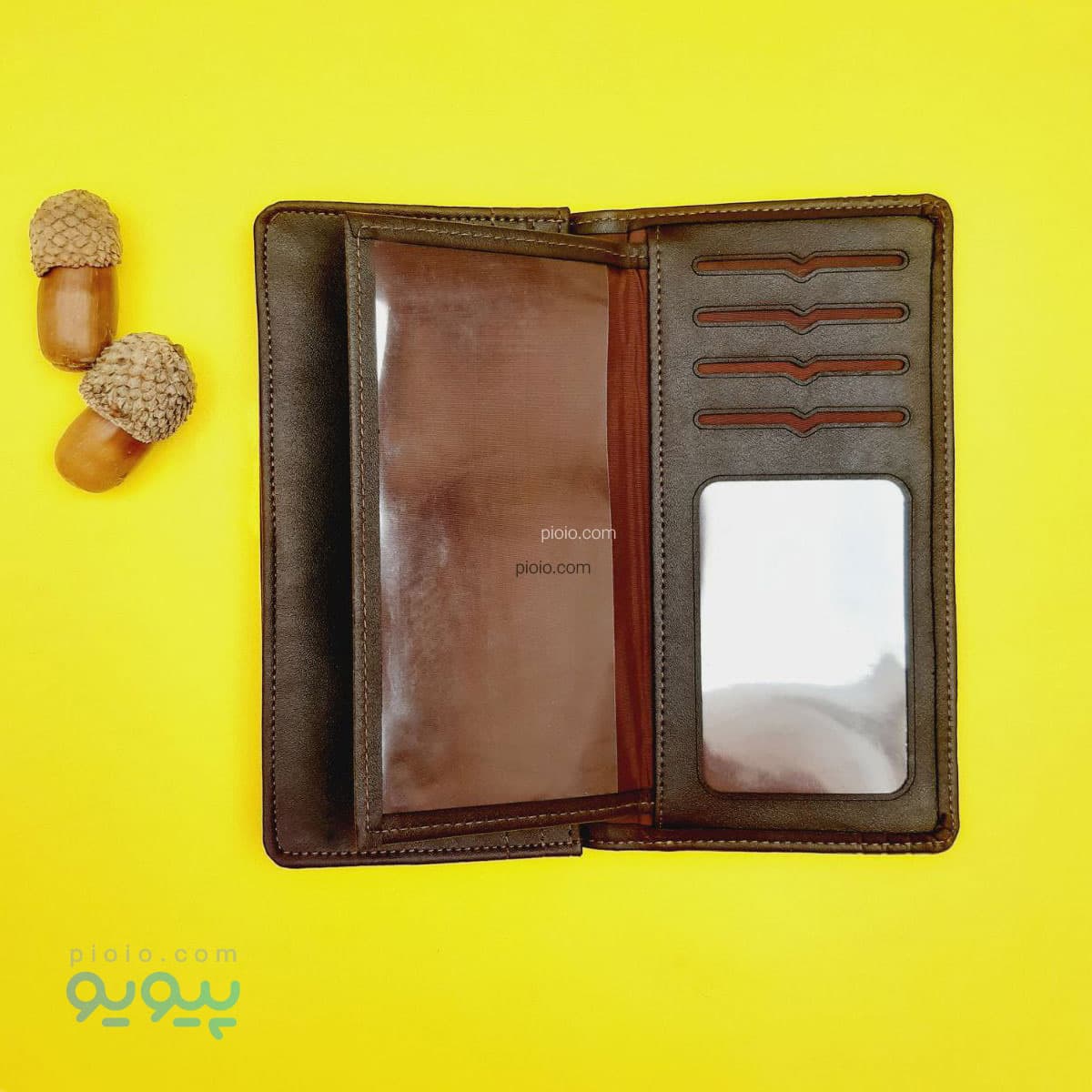 کیف پول مردانه بلند کتی 3 خط تک وعمده — تصویر ۳