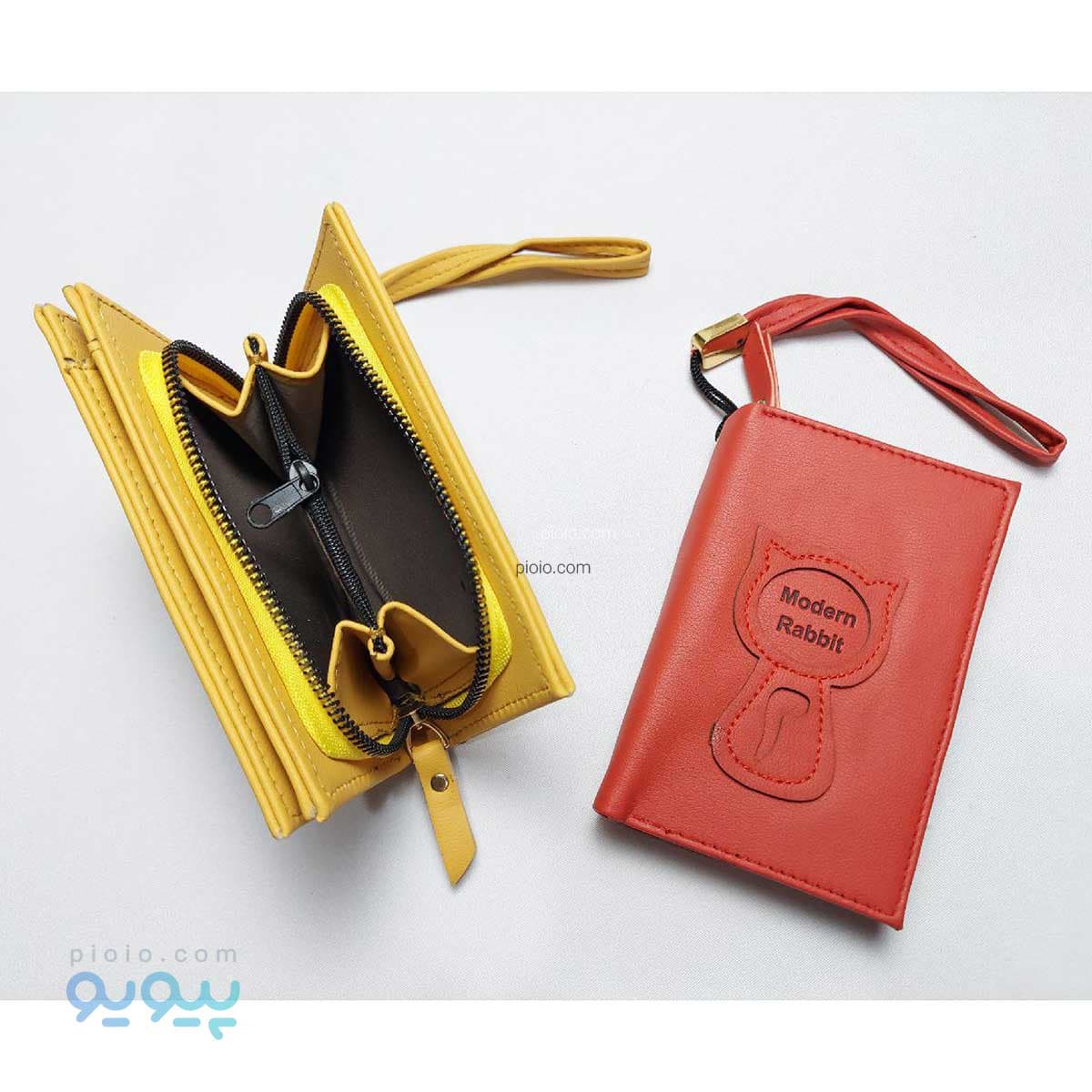 کیف پول یخچالی گربه آیتم 75088 تک و عمده — تصویر ۳