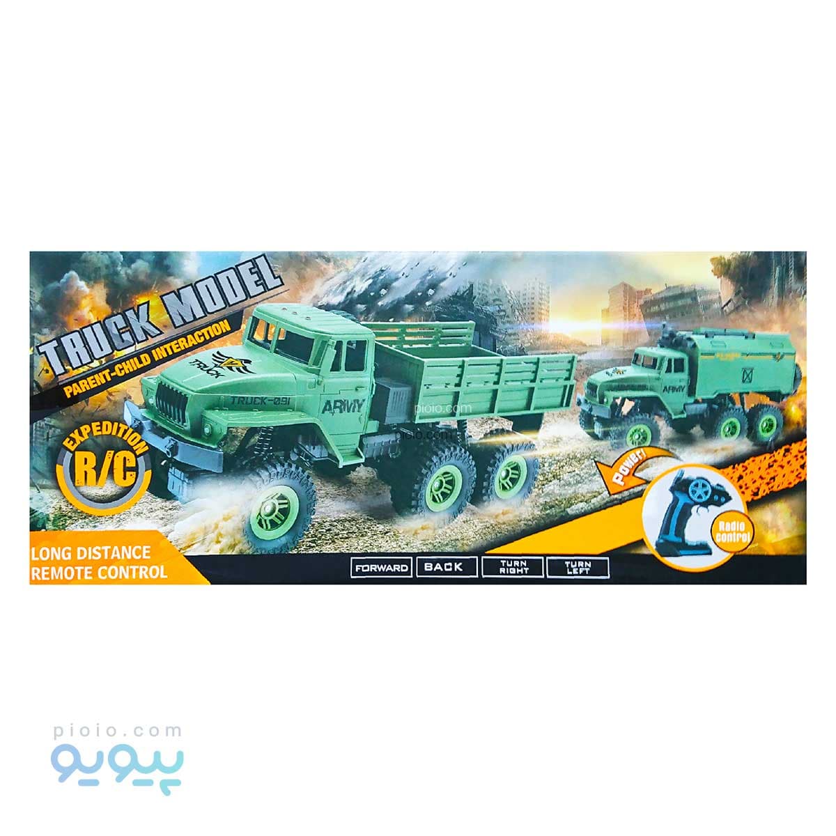 کامیون جنگی کنترلی 6چرخ آیتم 383-90 تک و عمده — تصویر ۴