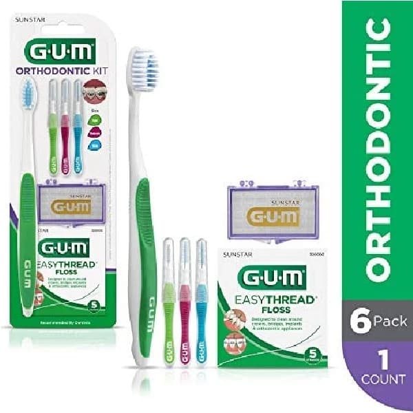 کیت ارتودنسی مسافرتی جی یو ام G.U.M ORTHO KIT — تصویر ۲