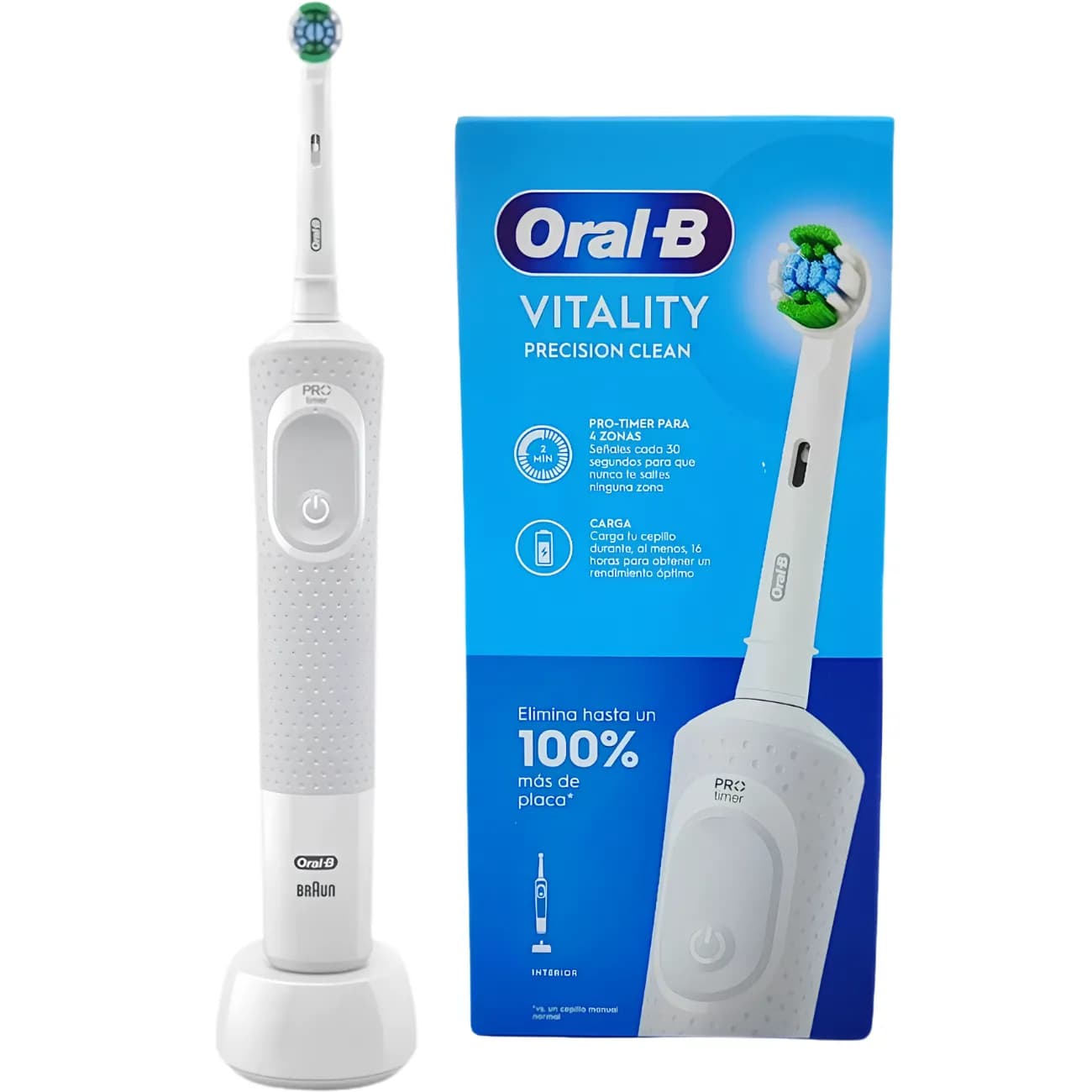مسواک برقی اورال بی مدلORAL B Vitality PRECISION CLEAN (رنگ سفید)