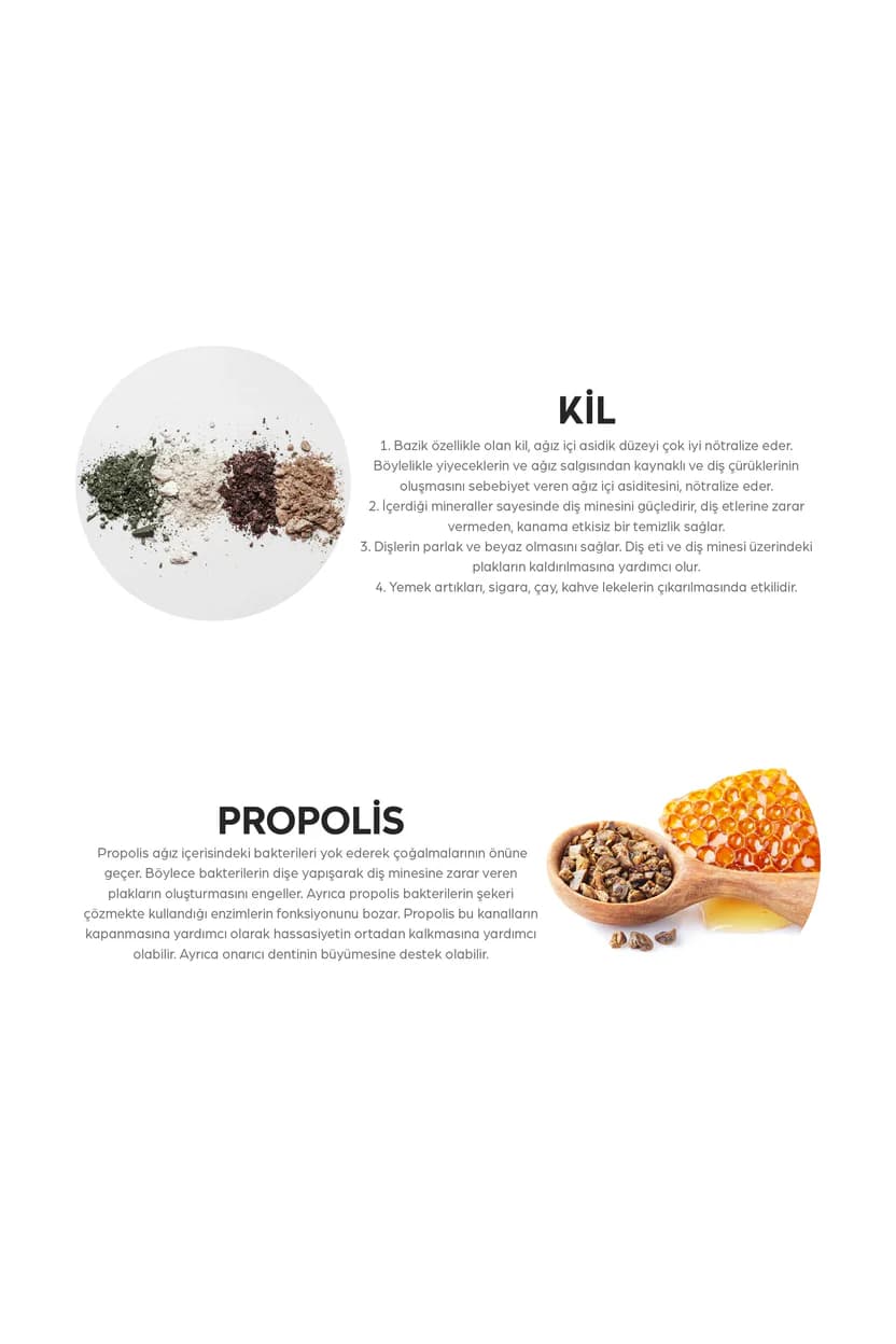 خمیر دندان درموکیل بدون فلوراید با طمع پروپولیس DK dent propolis (75میل) به همراه مسواک رایگان — تصویر ۳