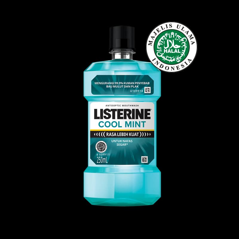 دهانشویه لیسترین کول مینتListerine Cool Mintخنکی قوی و نفس تازه
