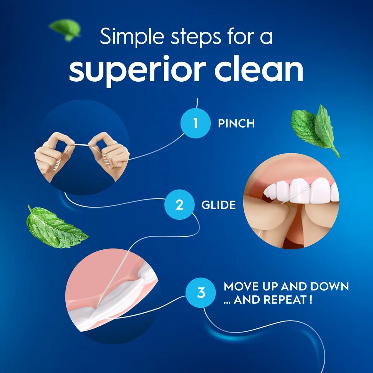 نخ دندان گرد اورال بی اسنشال ORAL B . Essential floss (بسته بندی جدید) — تصویر ۲
