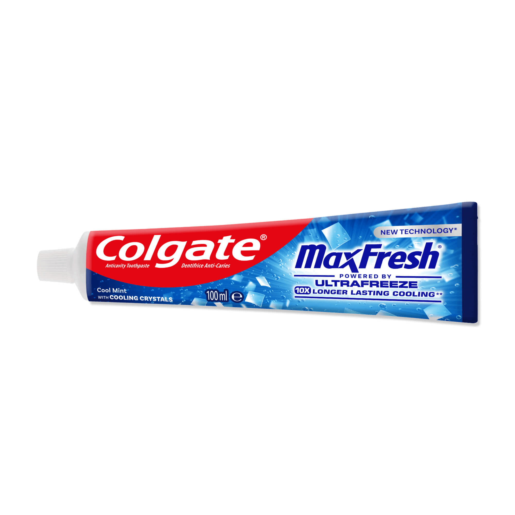 خمیر دندان کولگیت مدل مکس فرش Colgate max fresh (cool mint) طعم نعناع خنک — تصویر ۲