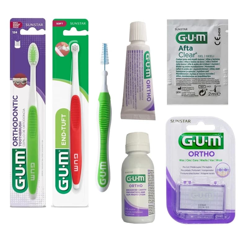 پک ارتودنسی مسافرتی جی یو ام G.U.M ORTHO KIT — تصویر ۲