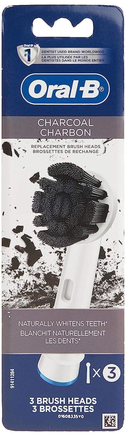 سری یدک مسواک برقی اورال بی CHARCOAL مدل ذغالی(3عددی) آلمانی