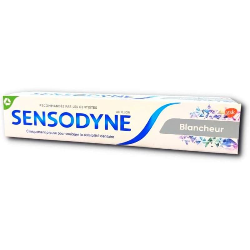 خمیر دندان سفید کننده و ضد حساسیت سنسوداین sensodyne Blancheur اورجینال
