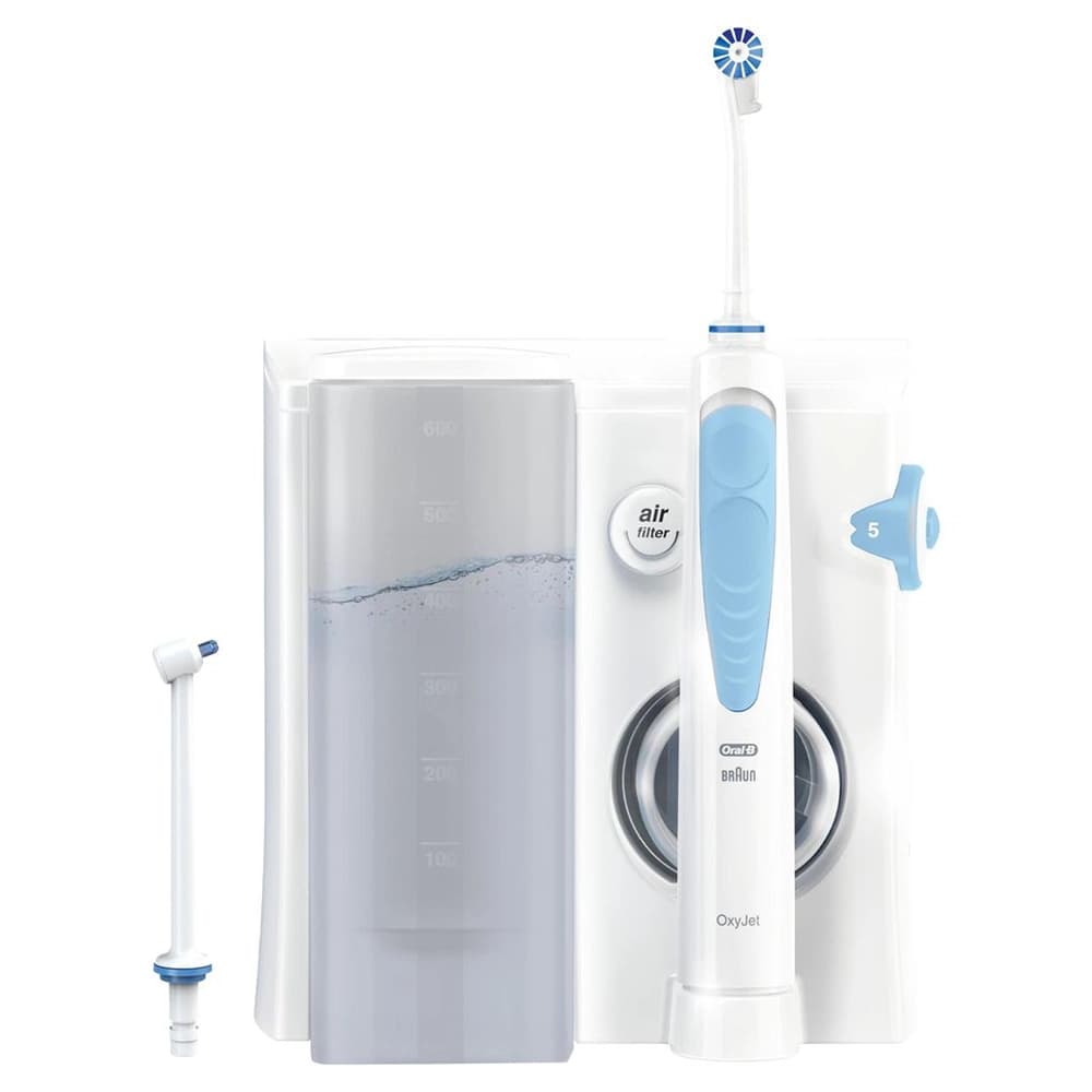 واتر جت اورال بی مدل oral health center OxyJet MD20 بسته بندی جدید(4 یدک اضافه) — تصویر ۴