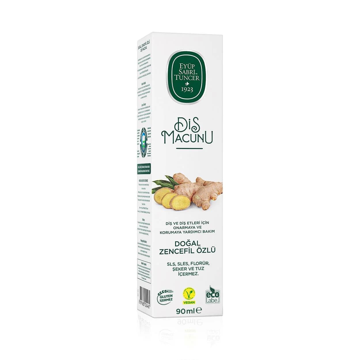 خمیردندان گیاهی ایوب صبری مدل زنجبیل (تقویت لثه) 90 گرمی — تصویر ۲