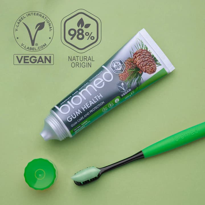 خمیر دندان بیومد مدل محافظ لثه (100g)biomed Gum health — تصویر ۴