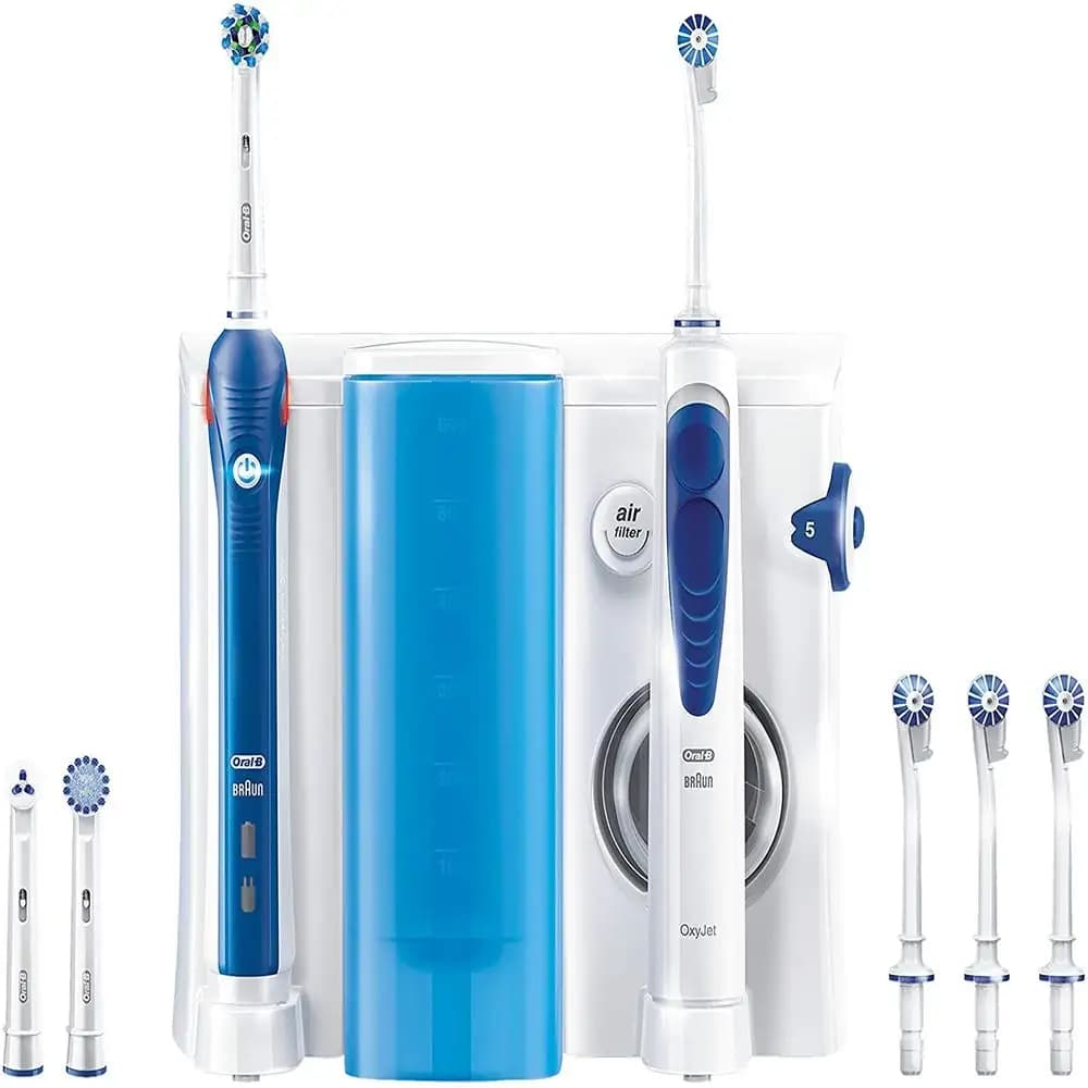 واتر جت اورال بی مدل oxyjet +مسواک برقی اورال بی مدل پرو 2000.(ORAL B OXIJET+PRO 2000) — تصویر ۳