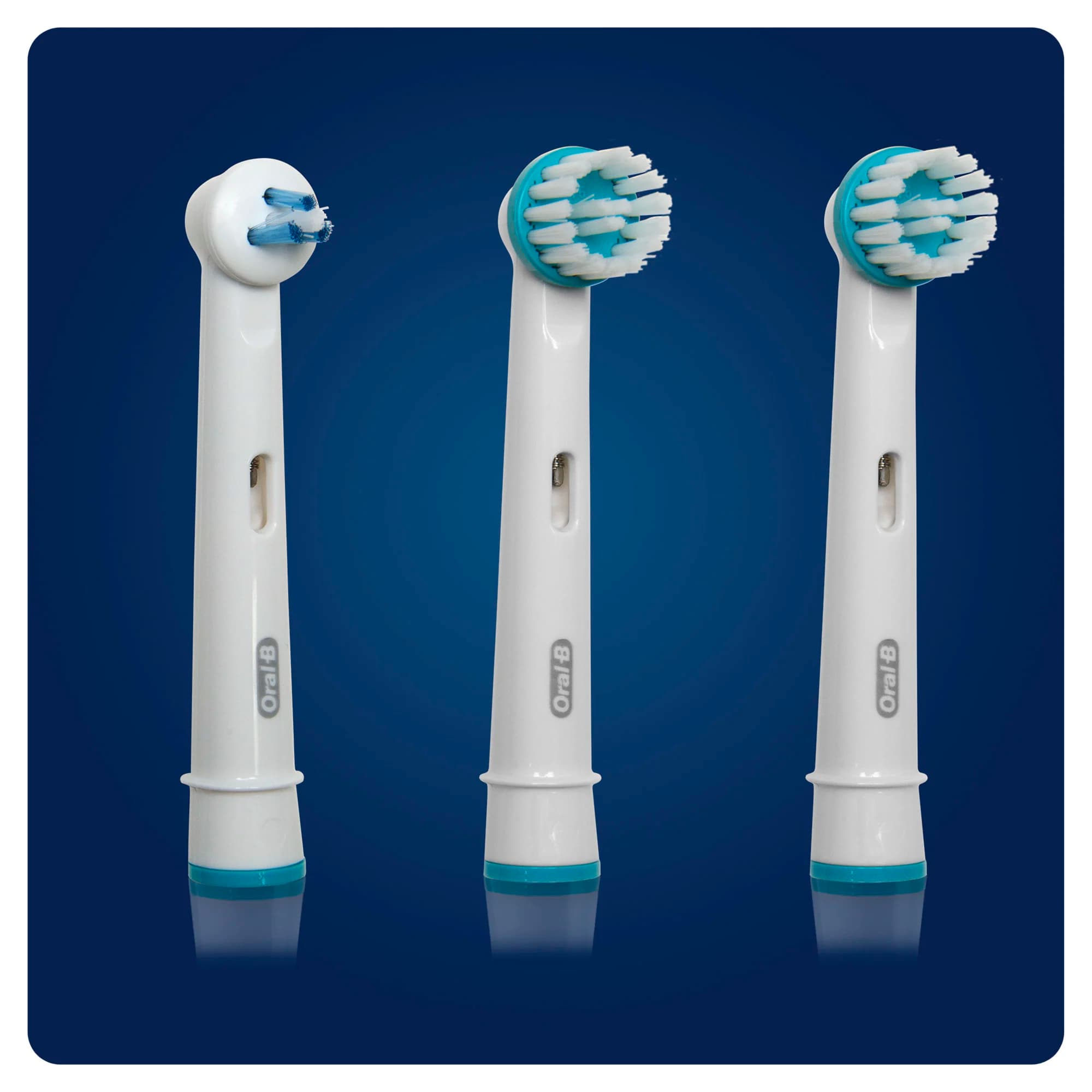 سری یدک مسواک برقی اورال بی Oral-B مدل ORTHO CARE مناسب دندان ارتودنسی بسته 3 عددی — تصویر ۲
