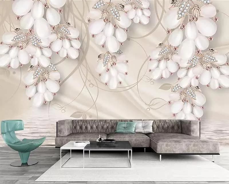 پوستر دیواری سه بعدی مروارید — تصویر ۲