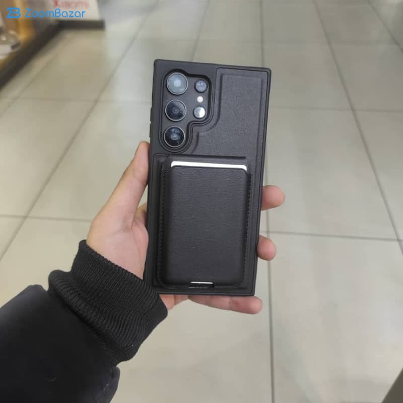 قاب اپیکوی مدل Unipha mag wallet stand مناسب برای گوشی موبایل سامسونگ Galaxy S25 Ultra — تصویر ۴