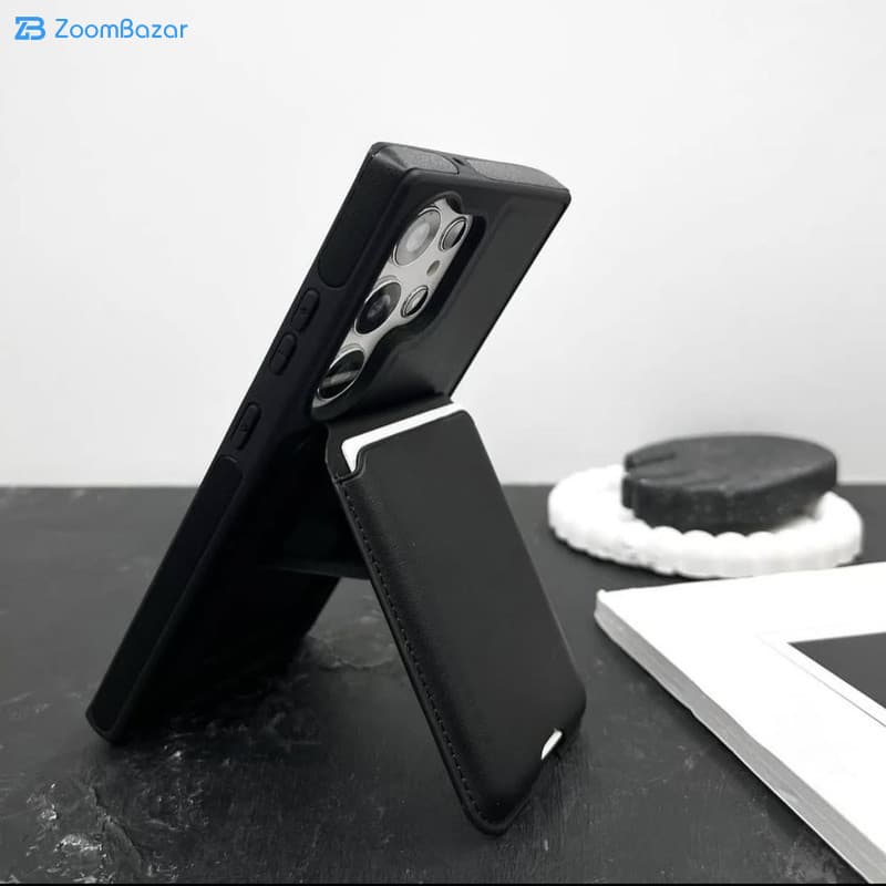 قاب اپیکوی مدل Unipha mag wallet stand مناسب برای گوشی موبایل سامسونگ Galaxy S25 Ultra — تصویر ۶