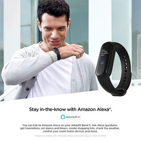 مچ بند هوشمند شیائومی مدل Amazfit Band 5 — تصویر ۶