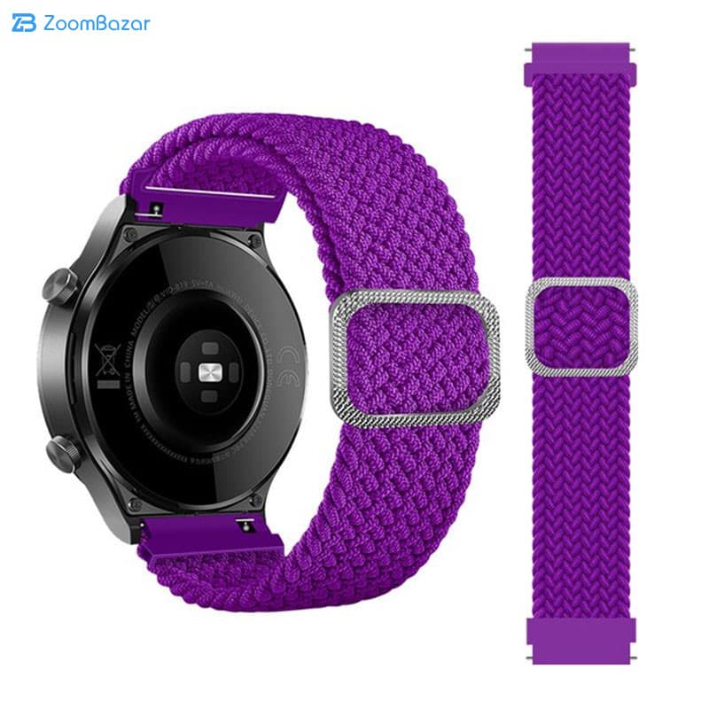 بند اپیکوی مدل Solo-Loop سایز 20mm مناسب برای ساعت هوشمند سامسونگ سری Galaxy Watch 4/5/5 Pro/6/Active1/2 — تصویر ۸