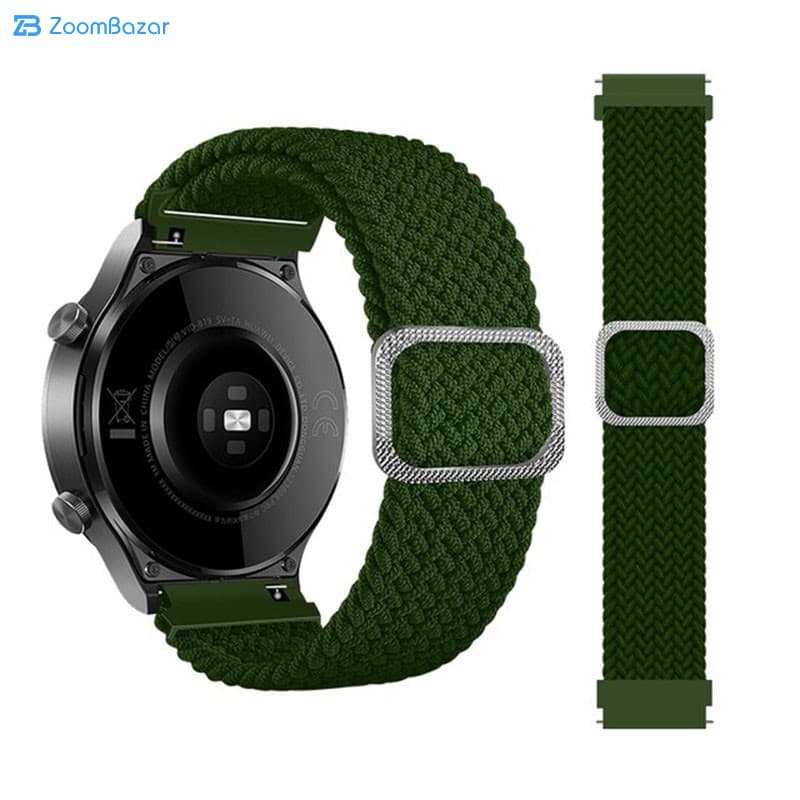 بند اپیکوی مدل Solo-Loop سایز 20mm مناسب برای ساعت هوشمند سامسونگ سری Galaxy Watch 4/5/5 Pro/6/Active1/2 — تصویر ۵