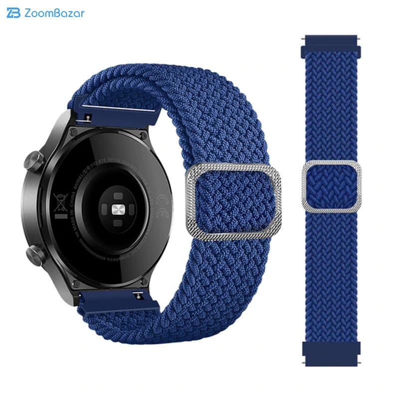 بند اپیکوی مدل Solo-Loop سایز 20mm مناسب برای ساعت هوشمند سامسونگ سری Galaxy Watch 4/5/5 Pro/6/Active1/2 — تصویر ۴