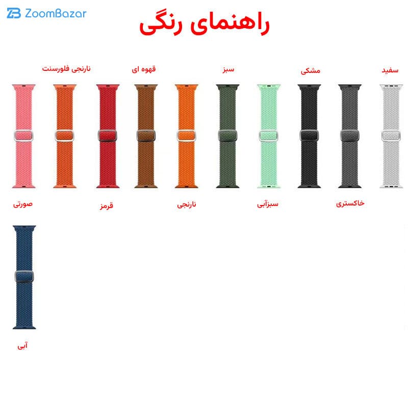 بند اپیکوی مدل Solo-Loop سایز 20mm مناسب برای ساعت هوشمند سامسونگ سری Galaxy Watch 4/5/5 Pro/6/Active1/2 — تصویر ۳