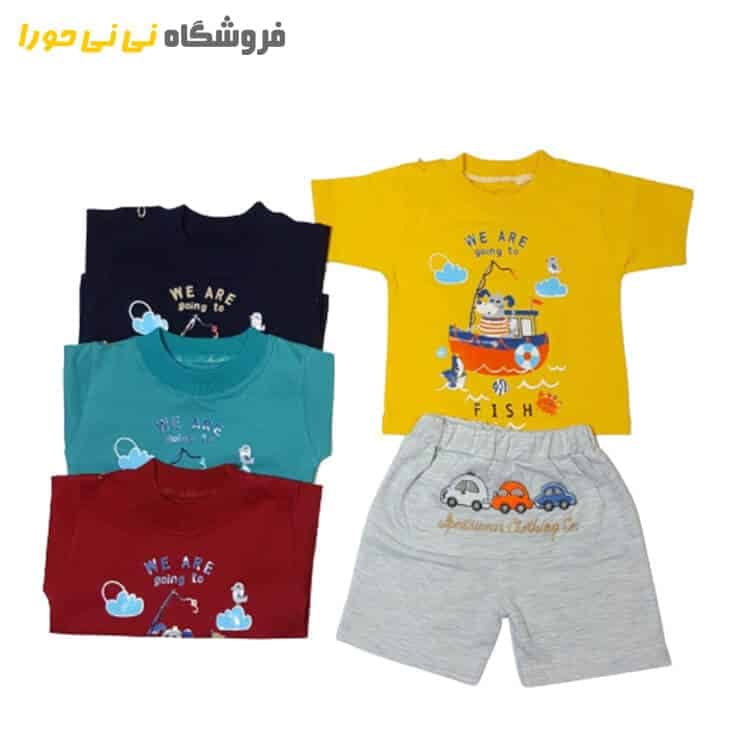 تیشرت و شورت پنبه