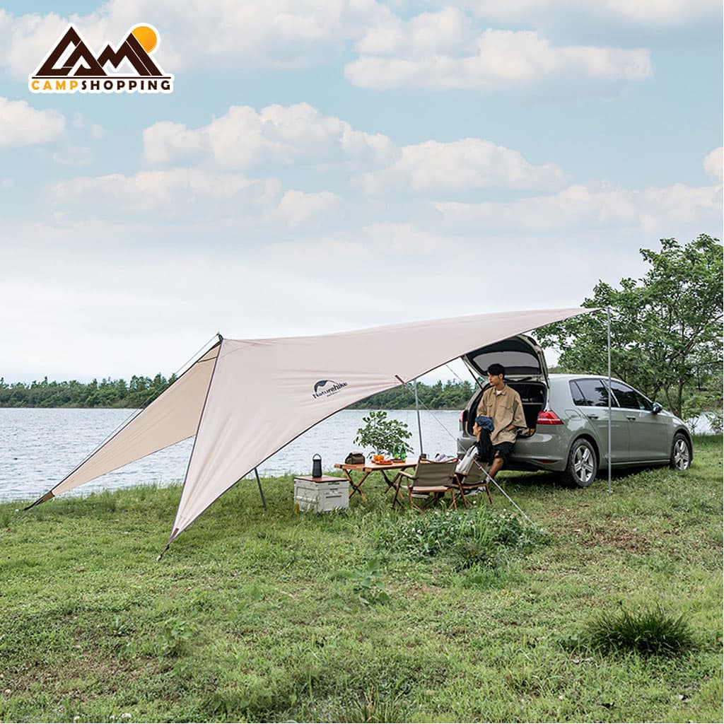 سایبان پشت خودرو نیچرهایک مدل GABLED CAR TRIAL TRAP کد NH21TM001 — تصویر ۲