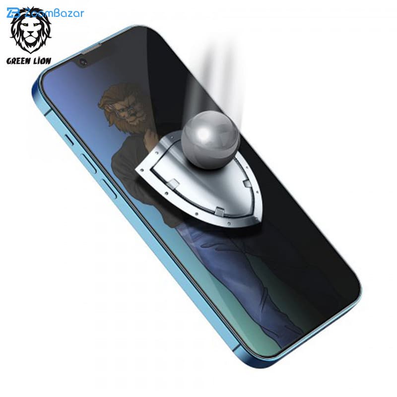گلس پرایوسی گرین مدل Steve Privacy مناسب برای گوشی موبایل اپل iPhone 14 Plus — تصویر ۶