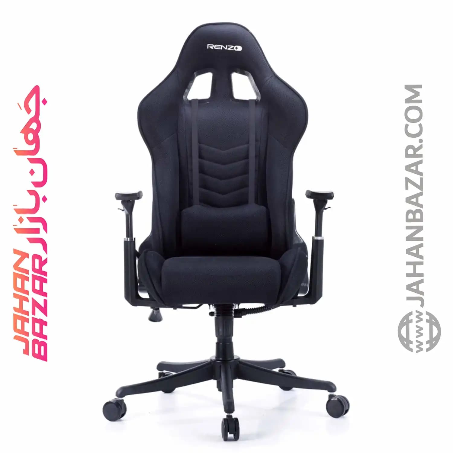 صندلی گیمینگ رنزو هیبرید RENZO HYBRID Black — تصویر ۵