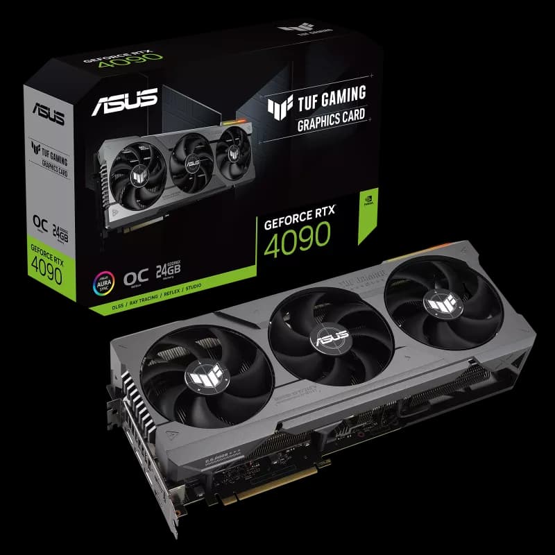 کارت گرافیک ایسوس Asus TUF Gaming GeForce RTX 4090 OC Edition GDDR6X 24GB ظرفیت 24 گیگابایت — تصویر ۷