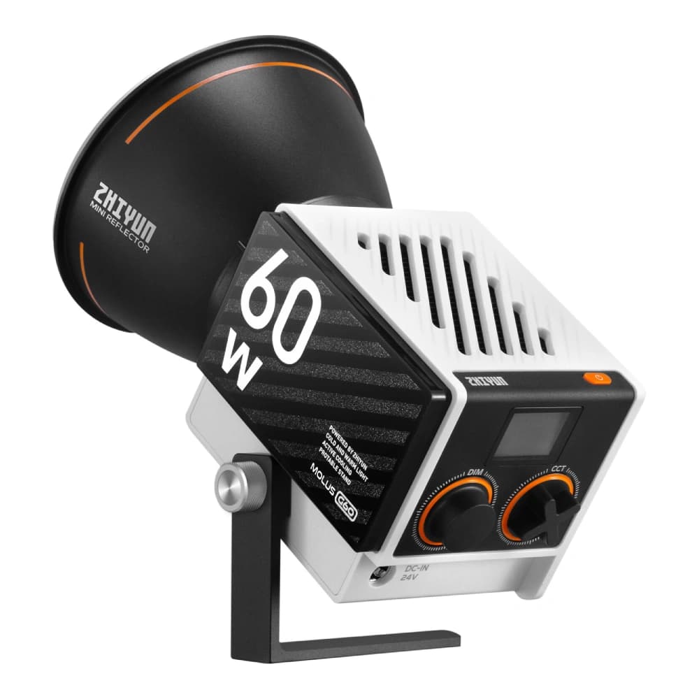 ویدئو لایت ژیون Zhiyun MOLUS G60 Bi-Color LED Monolight — تصویر ۸