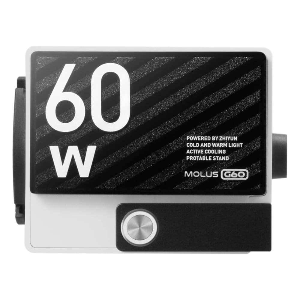 ویدئو لایت ژیون Zhiyun MOLUS G60 Bi-Color LED Monolight — تصویر ۶