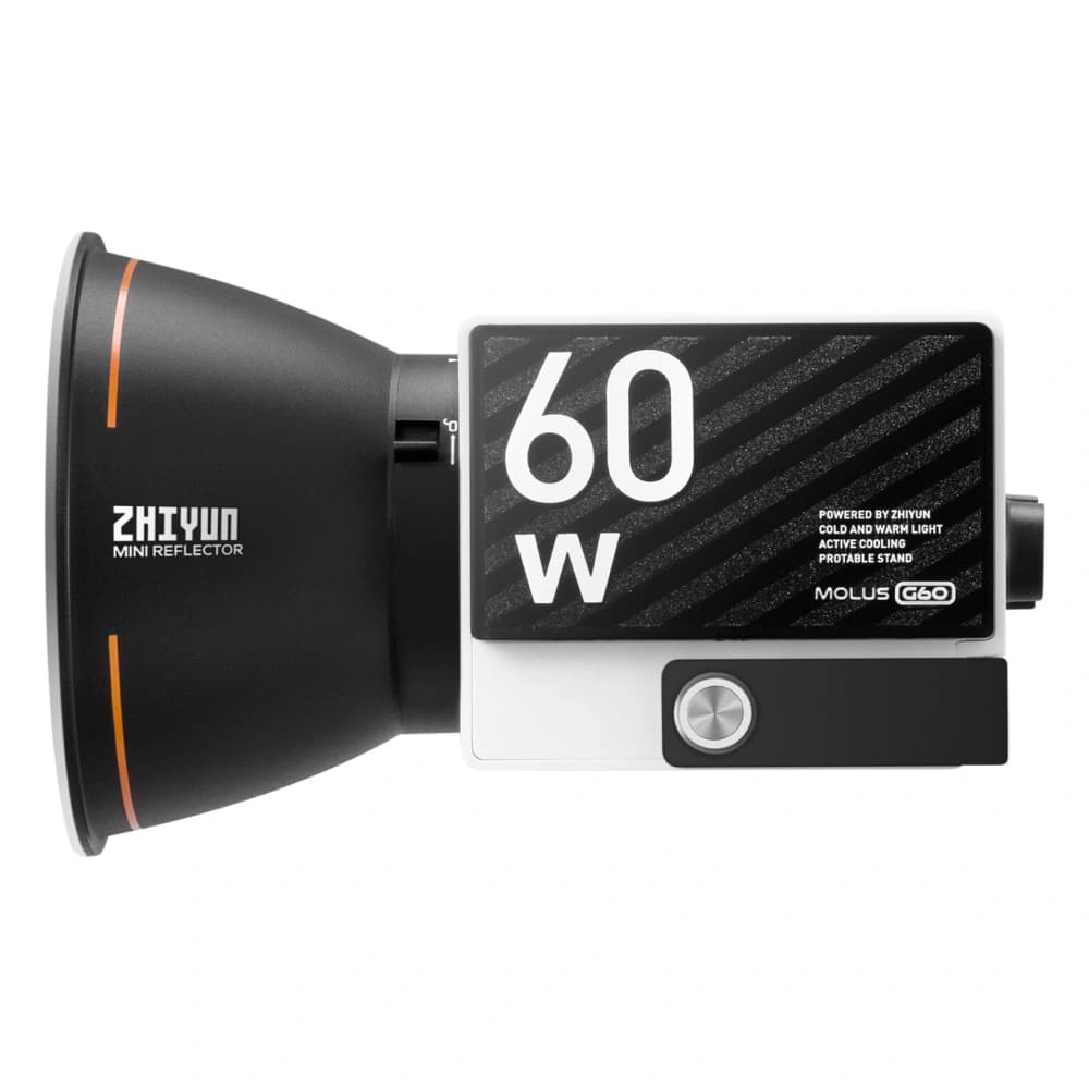 ویدئو لایت ژیون Zhiyun MOLUS G60 Bi-Color LED Monolight — تصویر ۲
